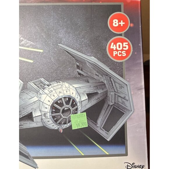 Star Wars Paper Model Kit Imperial TIE Interceptor & TIE Fighters 405 Pcs - Picture 4 of 9